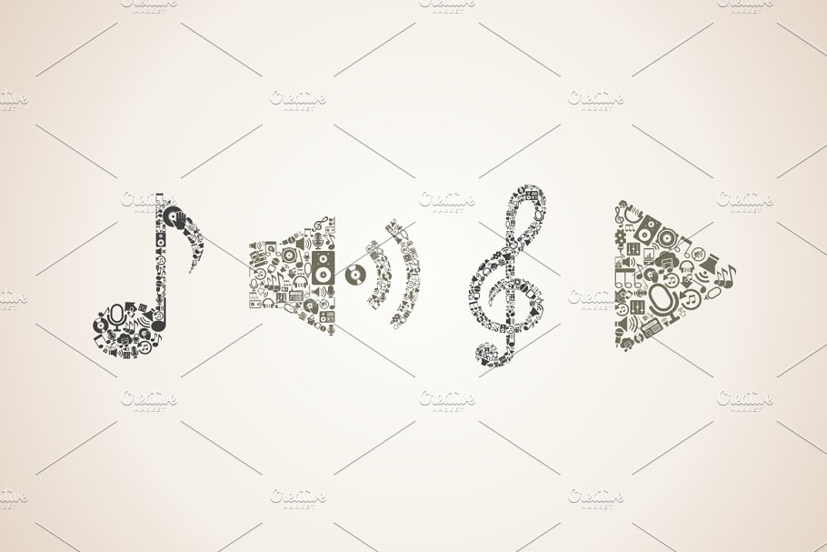 音乐元素组合音乐插图集 Compound music插图(2)