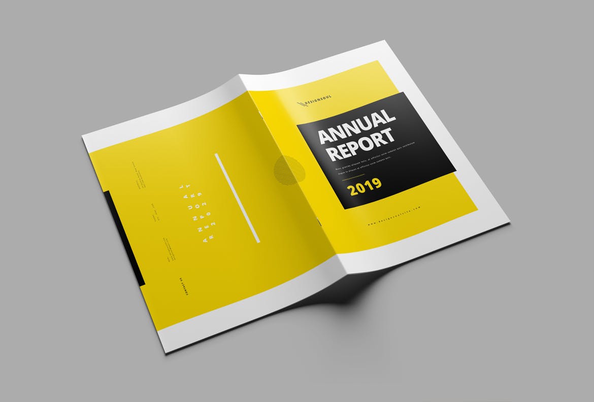 企业年度报告/市场年终报告设计模板 Annual Report插图(5)