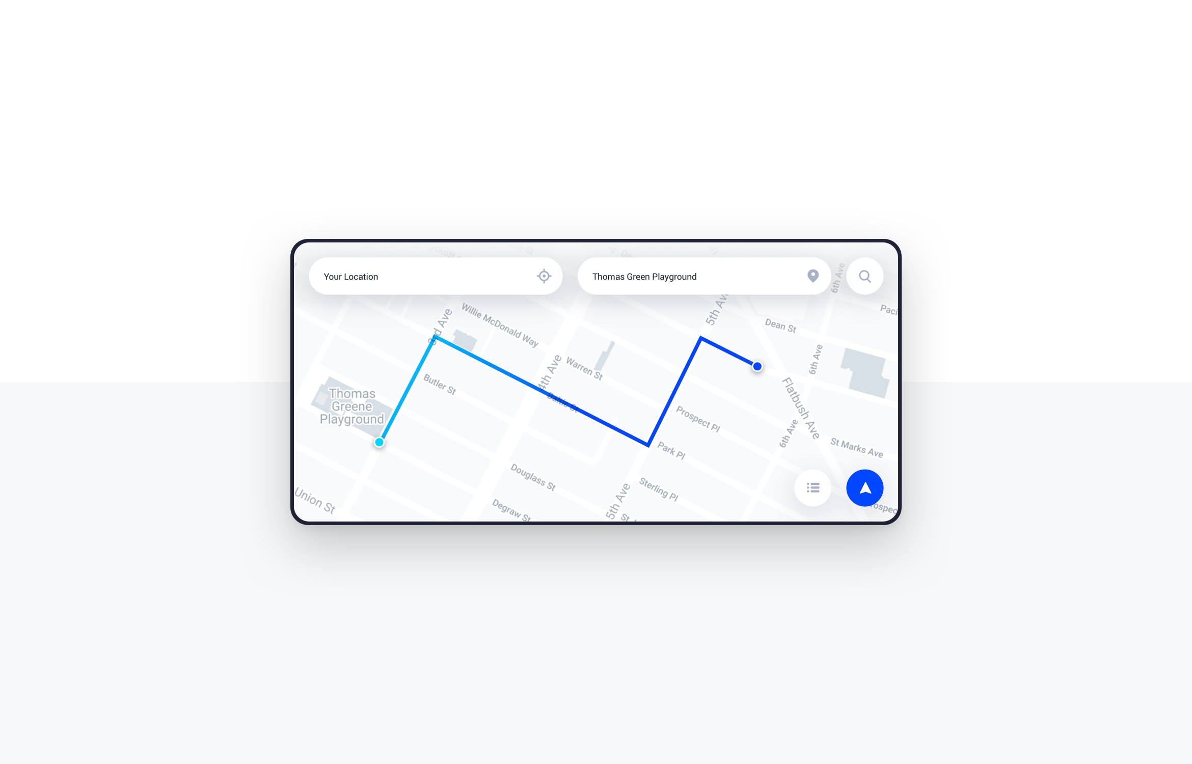 车载导航系统APP应用界面设计UI套件[PSD, SKETCH, XD] Navi App – Car Navigation Map iOS & Android App插图(4)