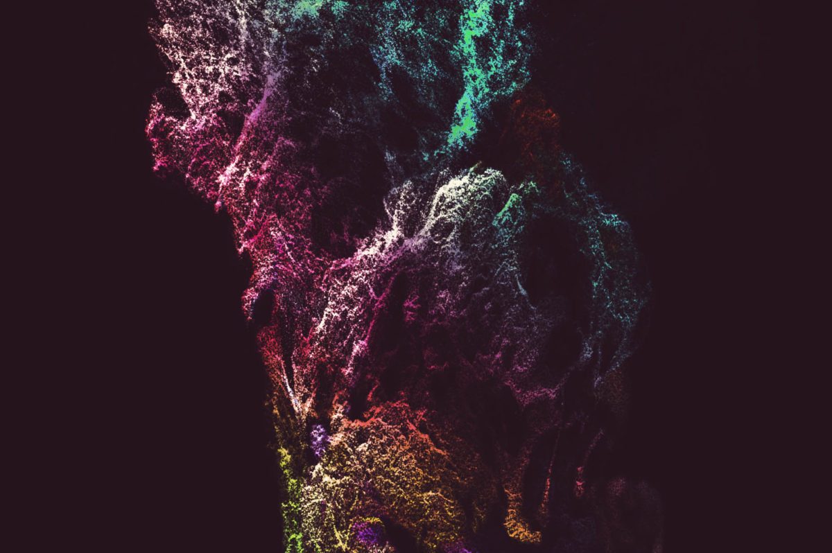 创意抽象纹理系列：25款流沙与光线结合形成的星云状图案纹理 Chroma Vol. 1插图(4)