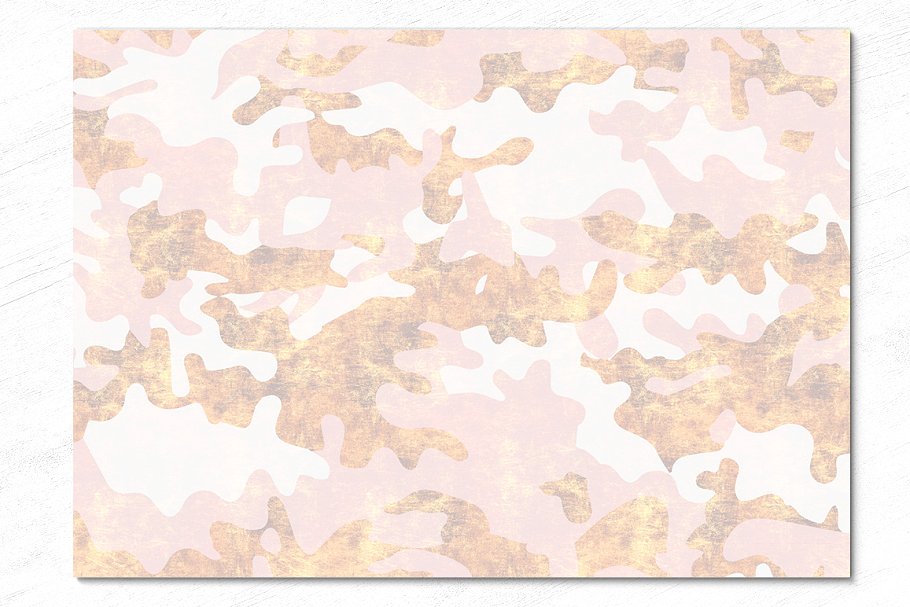 迷彩图案风格背景纹理 Camouflage Patterns + Backgrounds插图(3)