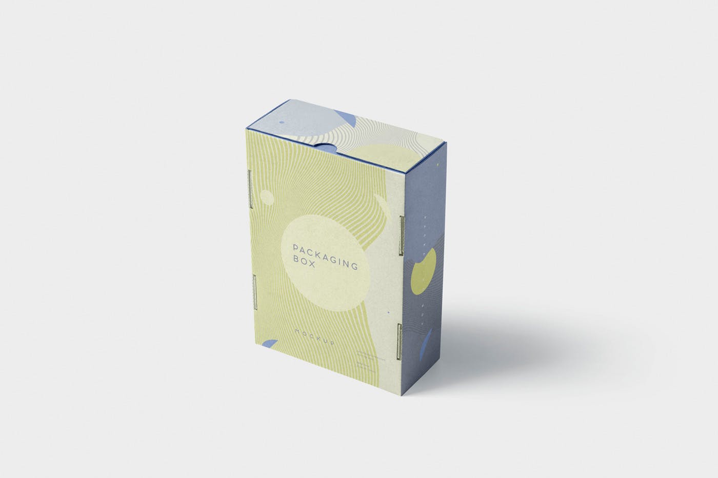 矩形包装盒设计效果图多角度预览样机 5 Rectangular Packaging Box Mockups插图(2)