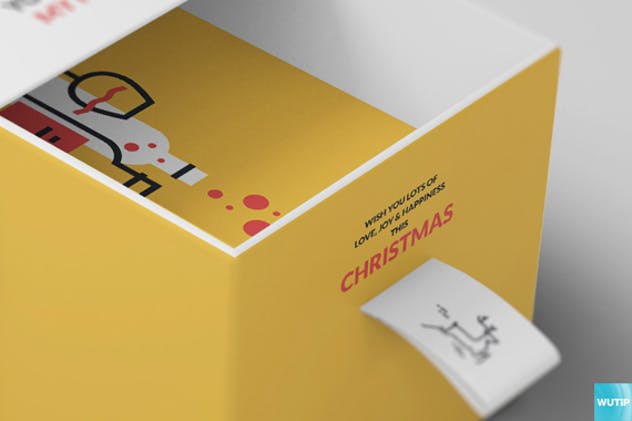 圣诞礼品包装盒样机Vol.10 Package Box Mock-ups Vol10插图(14)