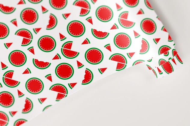 天然果汁图案包装设计无缝纹理v1 Natural Fruit Juices Seamless Patterns Vol1插图(5)