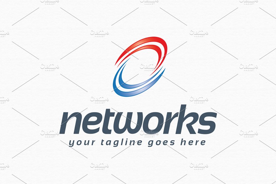 新兴互连网企业Logo模板 Networks Logo Template插图(1)