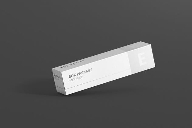 长方形牙膏包装盒子样机 Package Box Mock-Up – Long Rectangle插图(8)