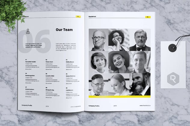 24页公司简介宣传册画册设计模板 FOXIEKNOT – Company Profile Brochure插图(8)