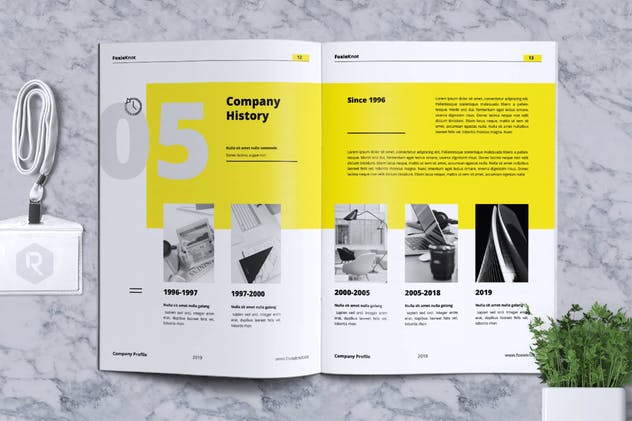 24页公司简介宣传册画册设计模板 FOXIEKNOT – Company Profile Brochure插图(7)