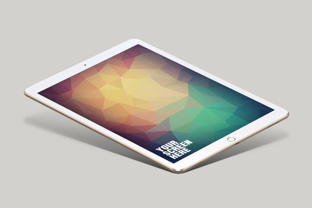 iPad Pro响应式UI设计演示设备样机 iPad Pro Responsive Mockup插图(4)
