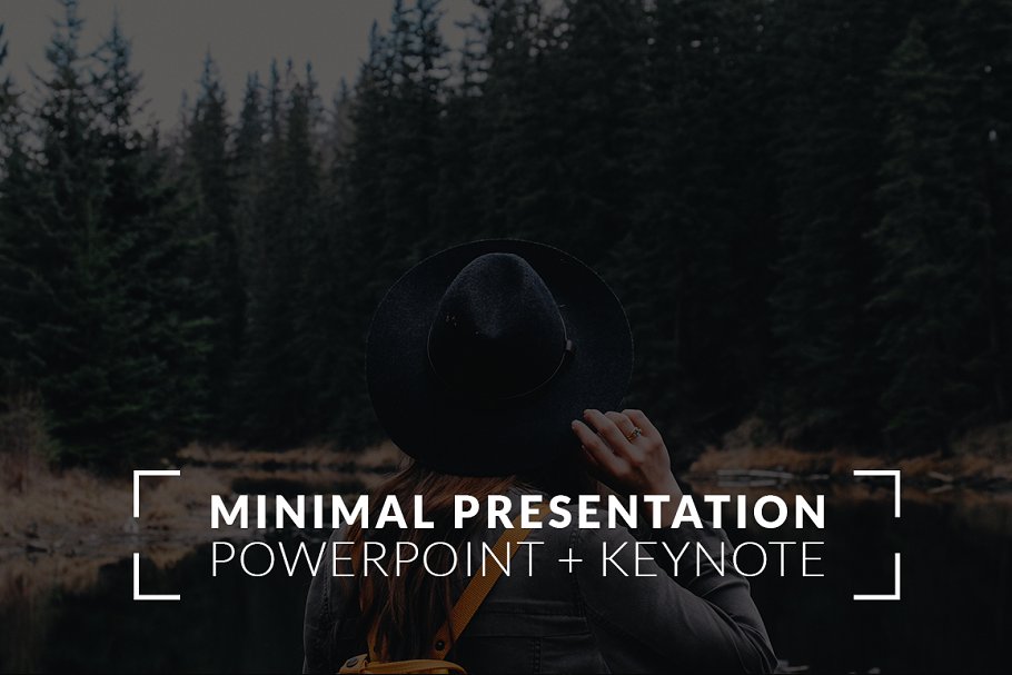100页企业或者个人多用途 Powerpoint & Keynote 幻灯片模板 Minimal Presentation插图