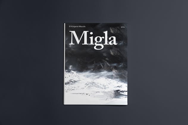 高端杂志样机模板 Migla Realistic Magazine Print Mockup插图(11)