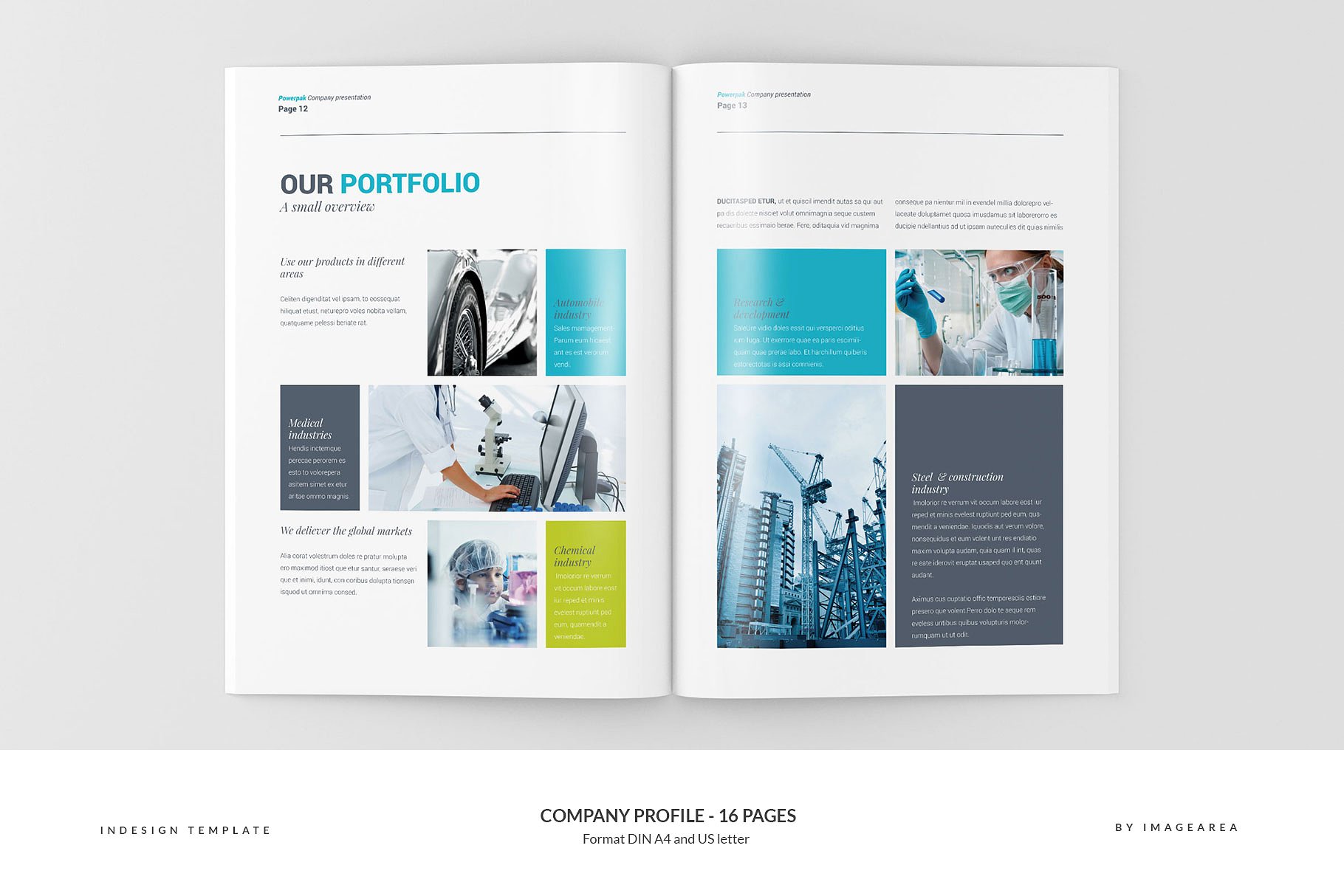企业宣传画册设计模板 Company Profile – 16 Pages插图(7)