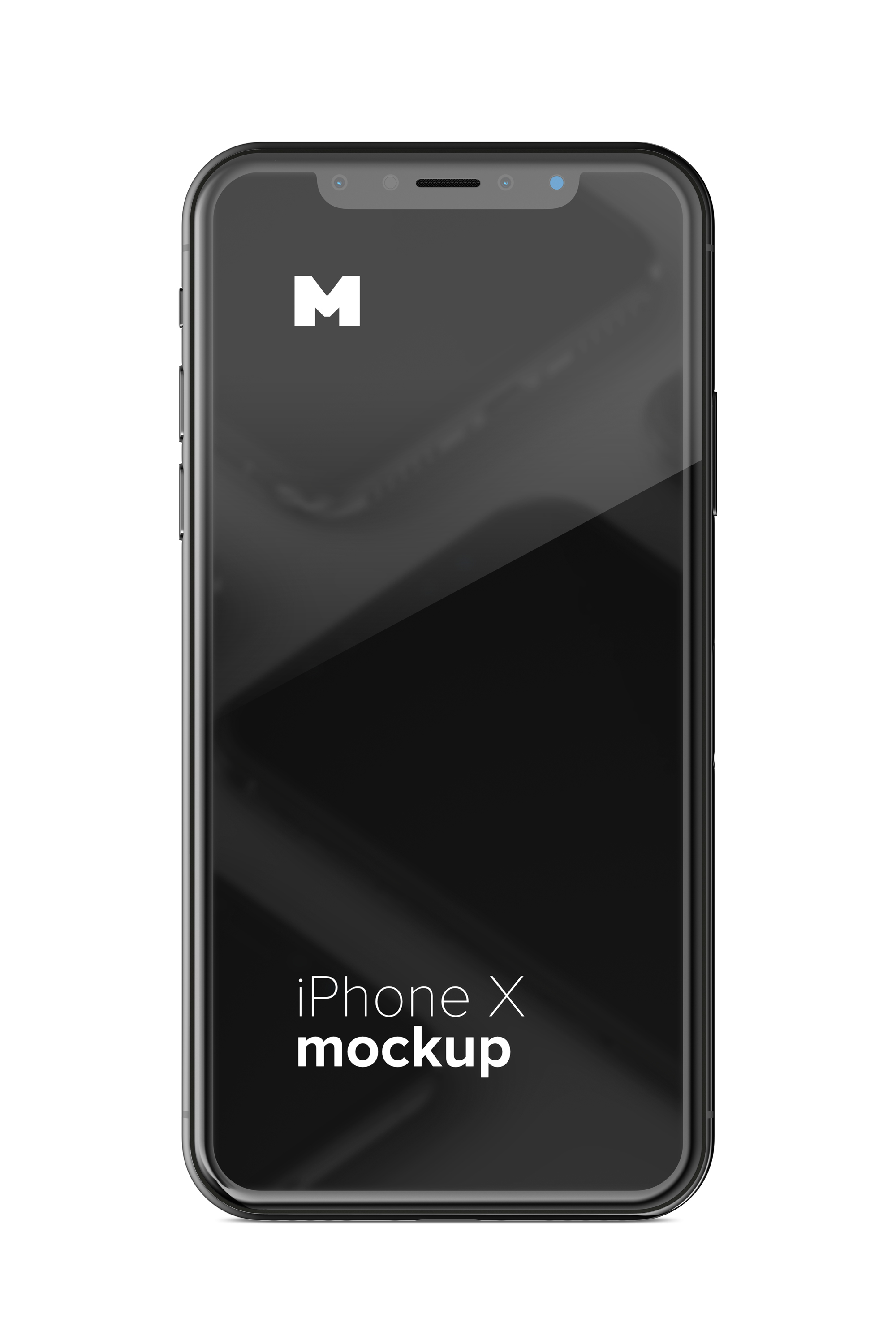 iPhone X智能手机UI设计屏幕演示样机免费素材 Free iPhone X Mockup 01插图(8)