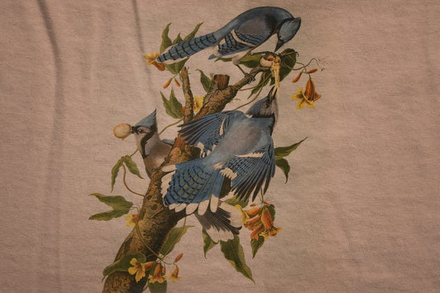 服装印花设计展示纹理背景样机模板 T-Shirt Textures – Mockup Collection插图(3)