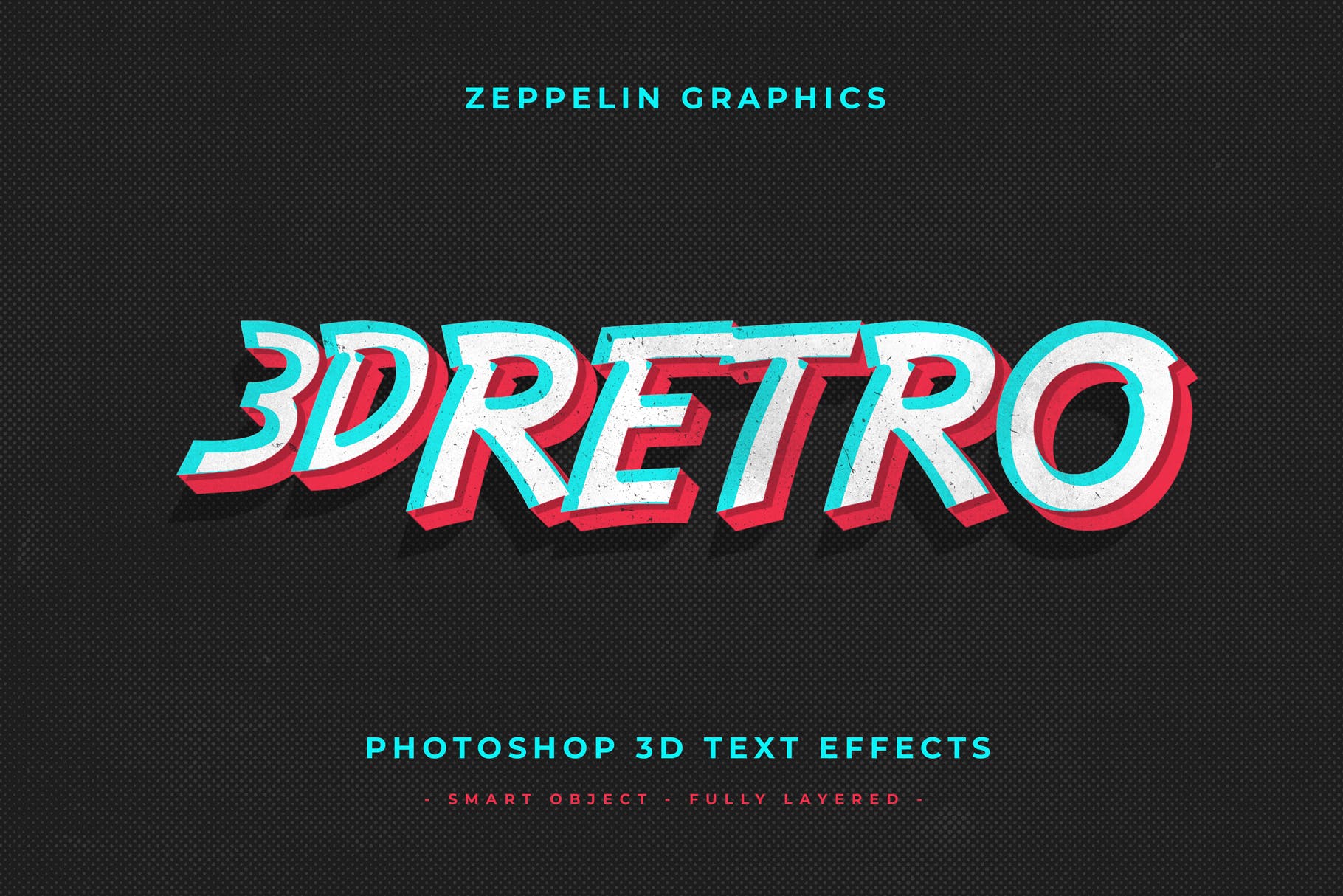 复古设计风格3D立体字体样式PSD分层模板v7 Vintage Text Effects Vol.7插图(9)