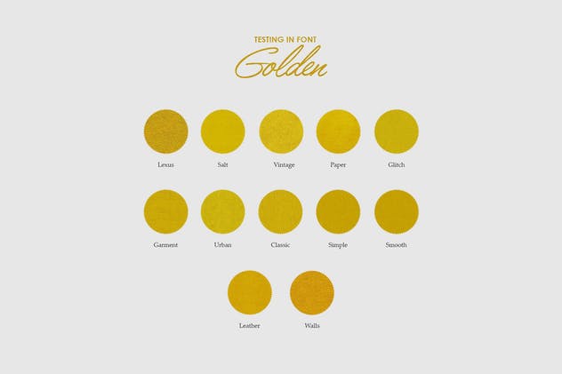 逼真质感金色金箔纹理图案素材 Gold Texture插图(8)