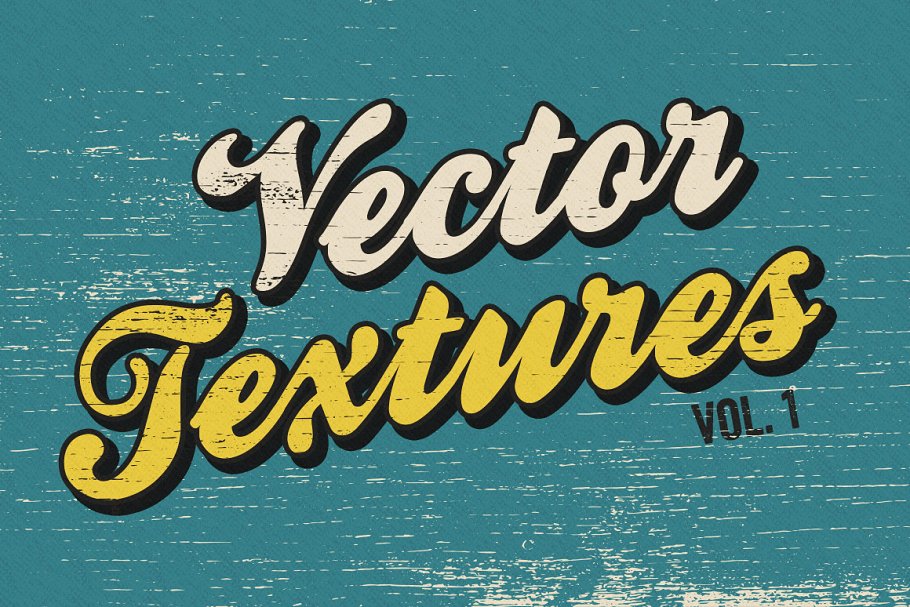 复古做旧矢量文本背景 Vector Textures Volume 1插图