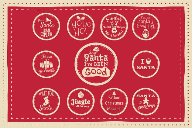 圣诞节节日主题图形巨无霸合集 Merry Graphics Box插图(7)