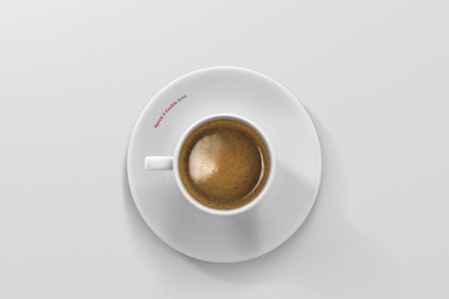 高品质的咖啡马克杯样机展示模板 Coffee Cup Mockup – Cone Shape插图(14)