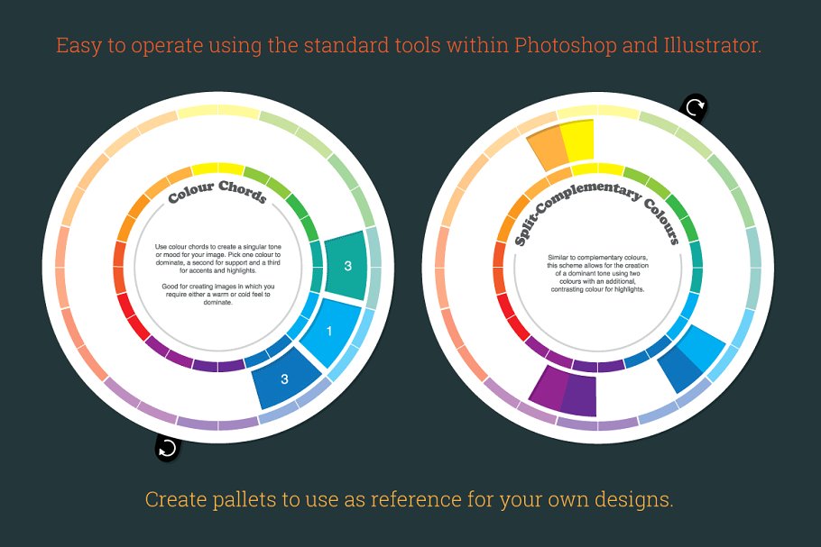设计师专用色盘对色设计工具 Colour Theory Design Tool插图(3)
