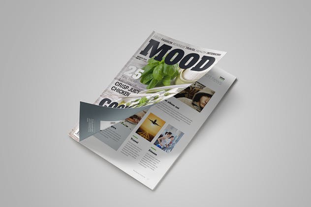 10款HD高分辨率杂志样机模板 Magazine Mock-Up Set插图(4)