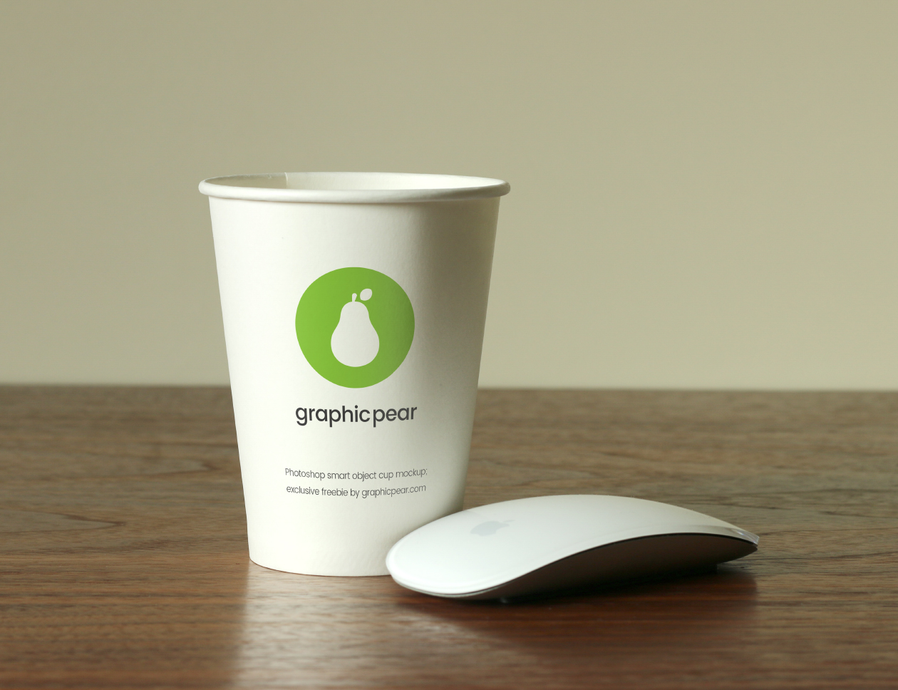 一次性杯子/一次性纸杯设计图样机模板 Disposable Cup Mockups插图(1)