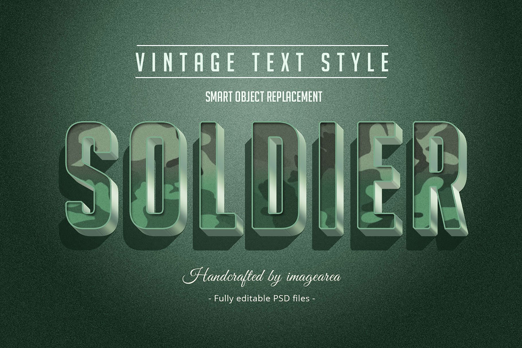 复古条纹风格文本图层样式 Vintage / Retro Text Styles插图(4)