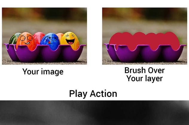 高级黑白&颜色增强调色滤镜PS动作 Selective Color Photoshop Action插图(4)
