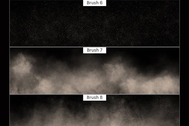 10款尘埃灰尘效果PS笔刷 Dust Photoshop Brushes插图(2)