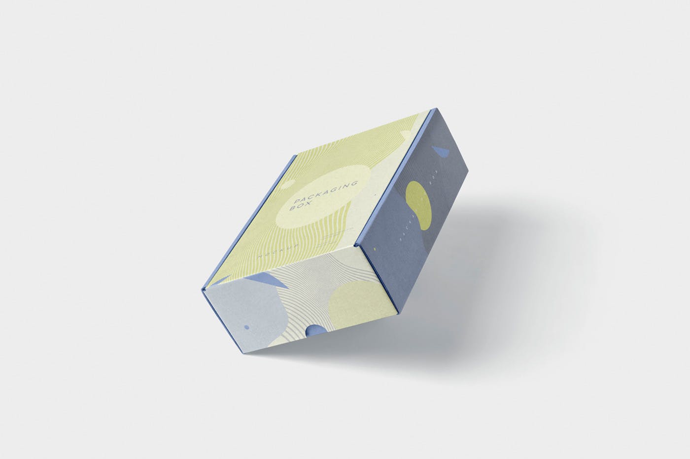 矩形包装盒设计效果图多角度预览样机 5 Rectangular Packaging Box Mockups插图(4)
