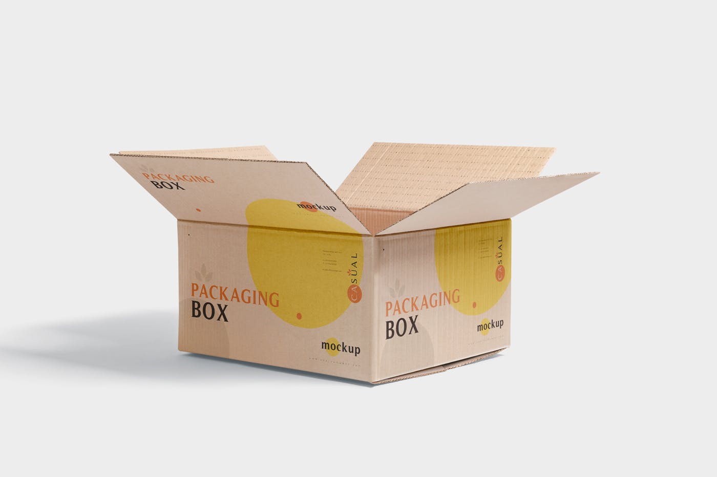 品牌定制包装箱物流快递包装箱外观设计样机 5 Packaging Box Mockups插图(4)