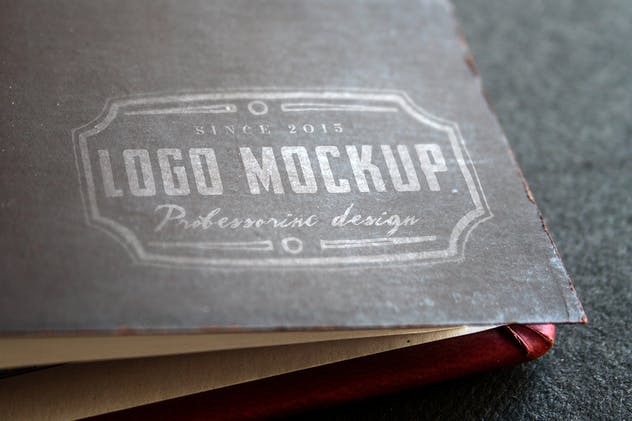 Logo印刷效果展示样机模板 Logo Mock-Up Set 2插图(2)