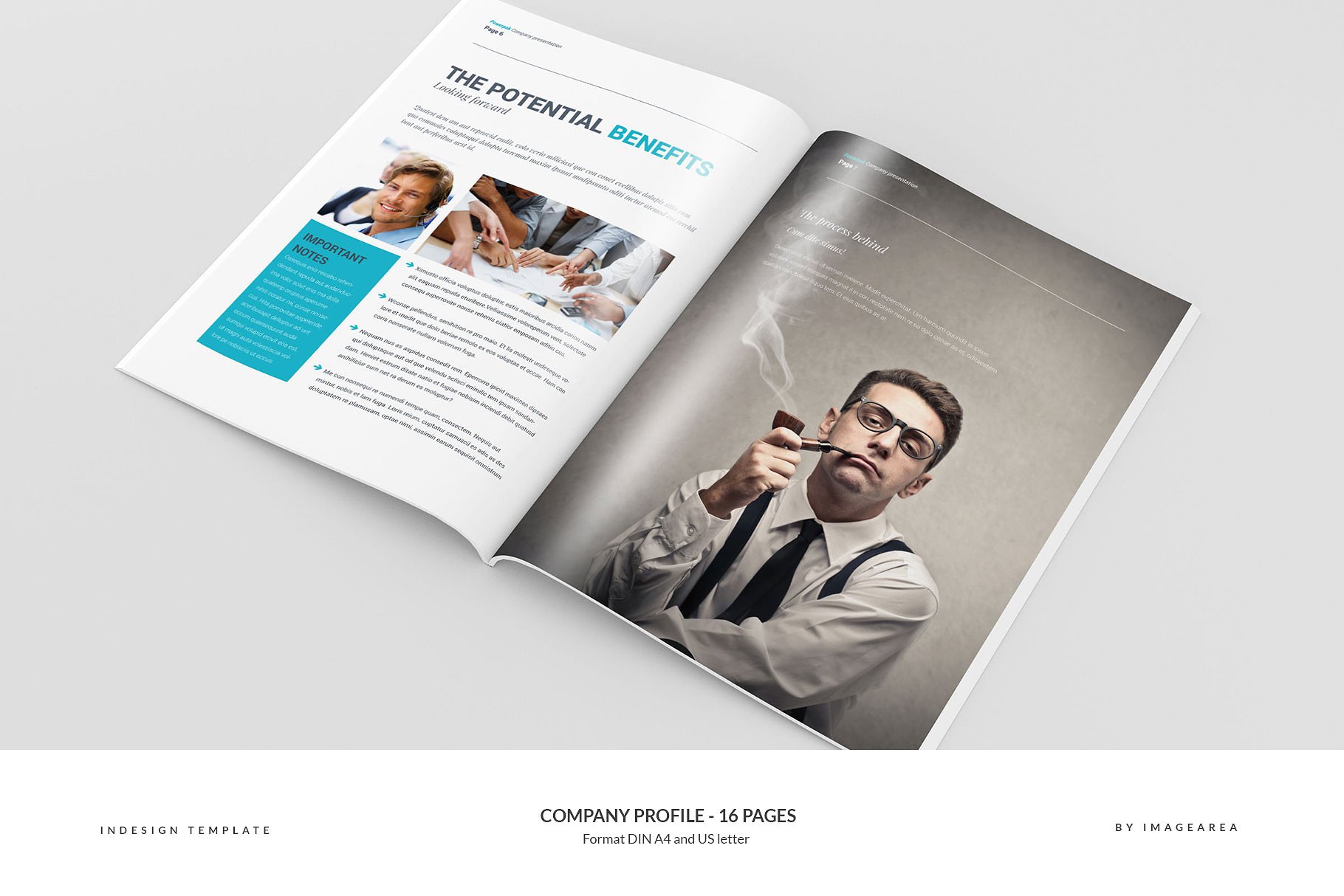 企业宣传画册设计模板 Company Profile – 16 Pages插图(4)