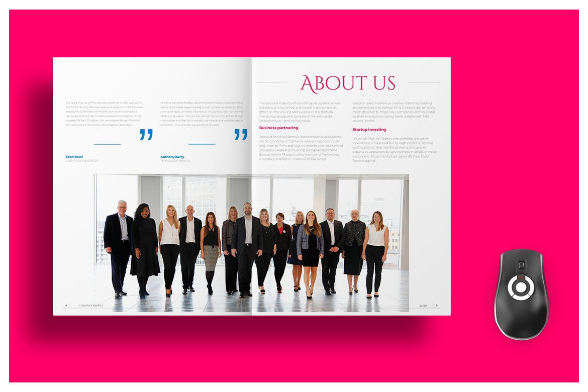 2020年上市集团公司企业画册设计模板 Company Profile 2020插图(2)
