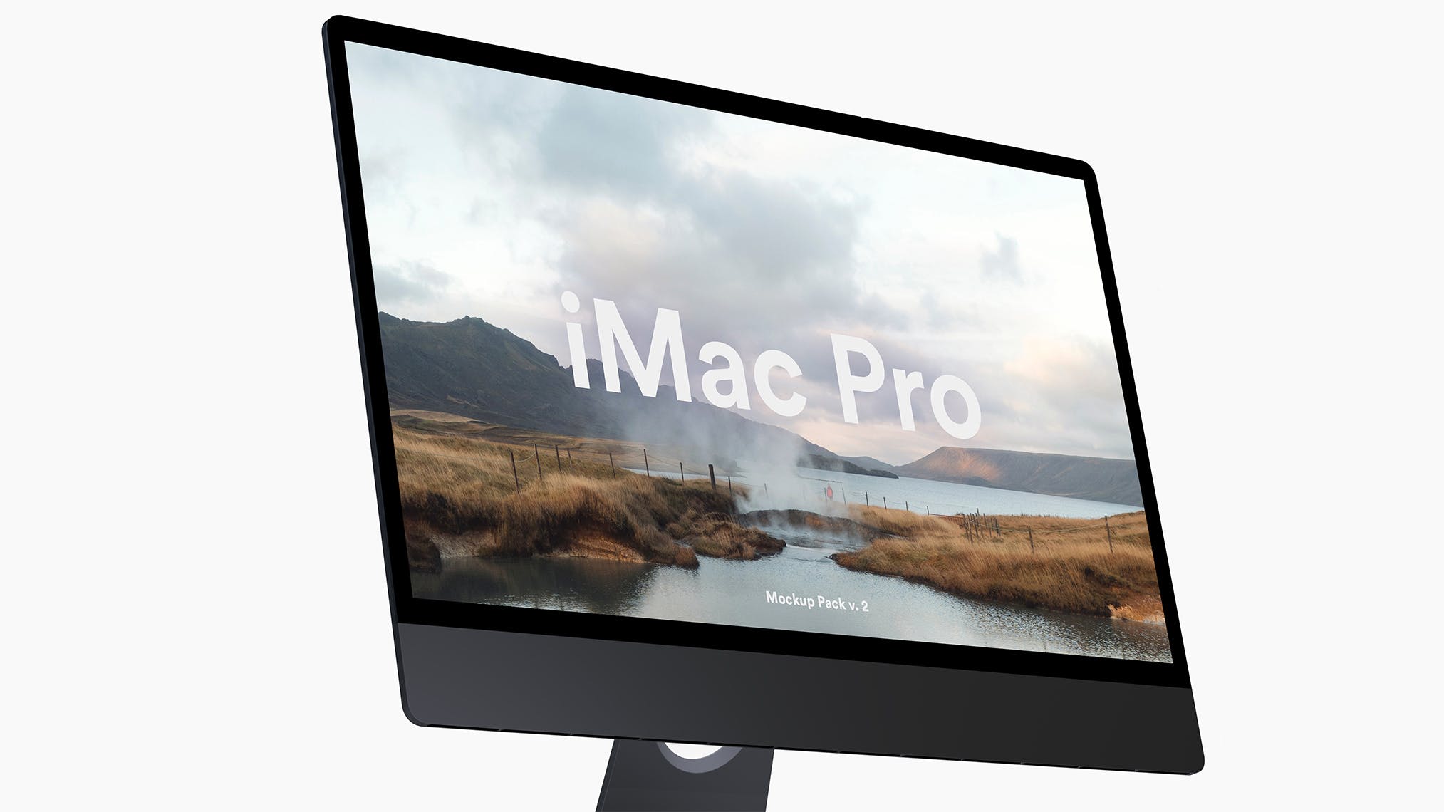 5K高分辨率iMac Pro一体机多角度样机模板 iMac Pro Kit插图(11)