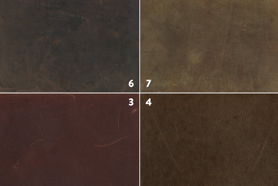 10款真皮纹理背景合集（1） 10 Leather Textures – Set 1插图(2)