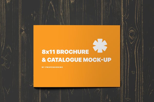 8X11景观手册/目录样机模板 8×11 Landscape Brochure / Catalogue Mock-Up插图(15)
