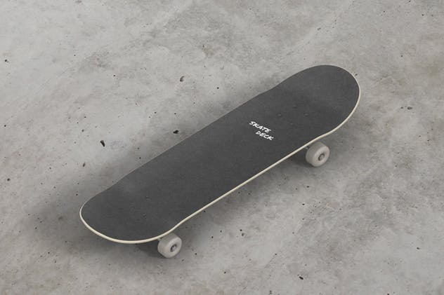 极限运动滑板图案设计样机 Skateboard Mockup插图(10)