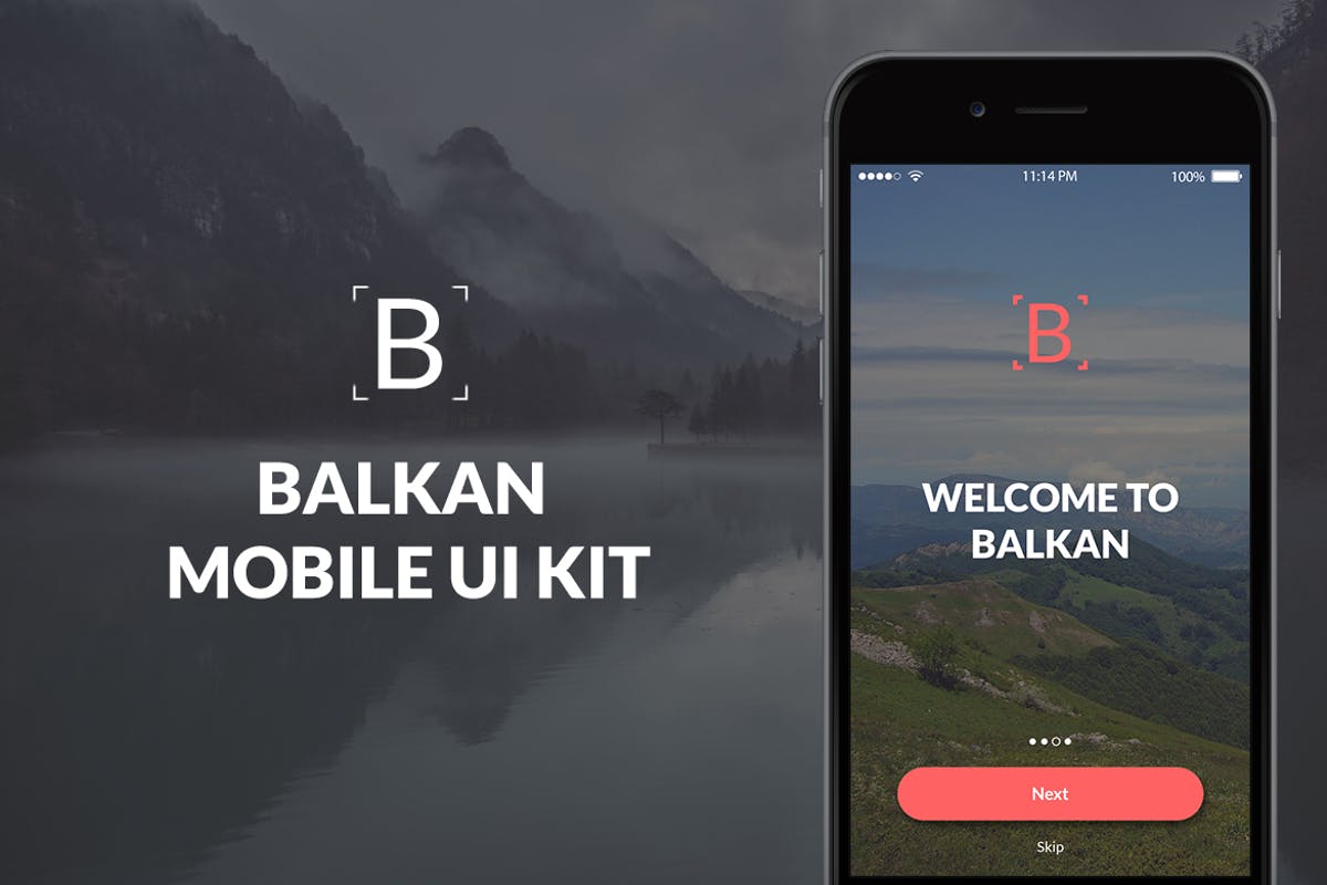 小众时尚轻奢商品电商APP UI套件 Balkan Mobile UI Kit插图