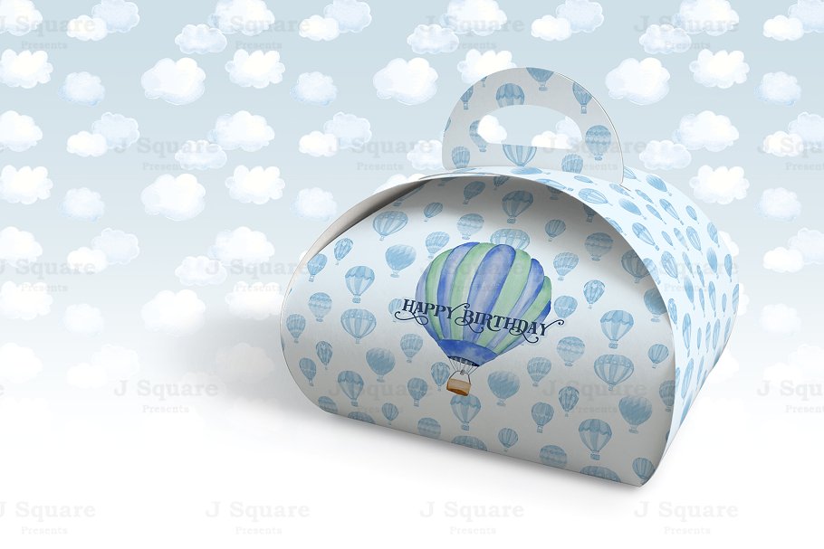 甜点包装盒外带包装样机 Packaging Mock Ups- Dessert Box插图(3)
