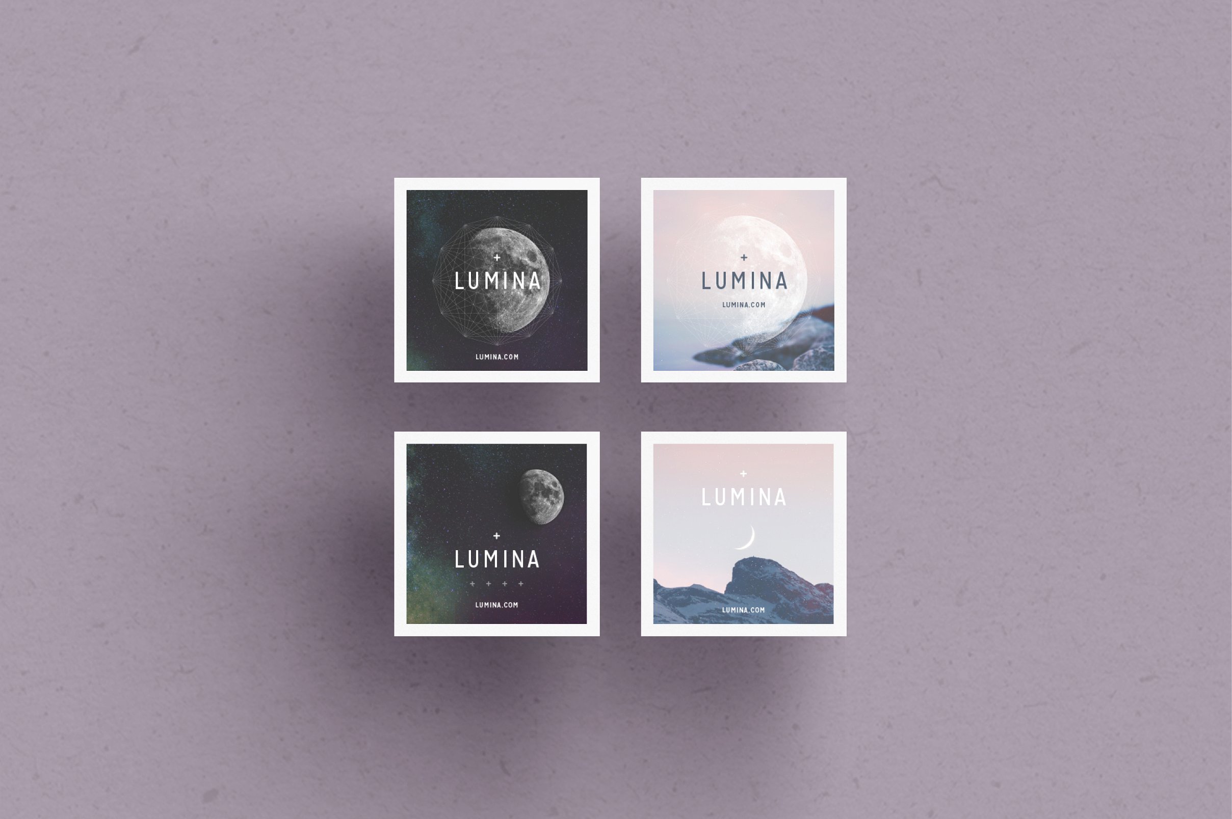 漂亮多用途信笺模板 LUMINA Letterhead + Comps插图(3)