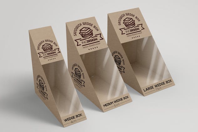 快餐食品包装样机v5 Fast Food Boxes Vol.5: Take Out Packaging Mockups插图(1)