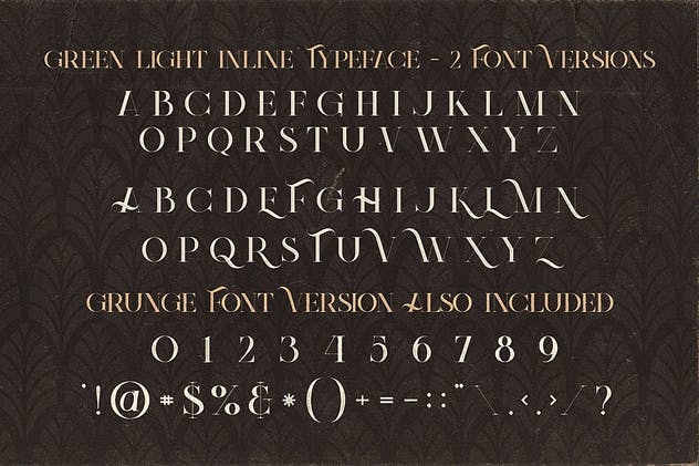 复古风格衬线英文字体合集下载 5 Fonts Bundle 4插图(3)