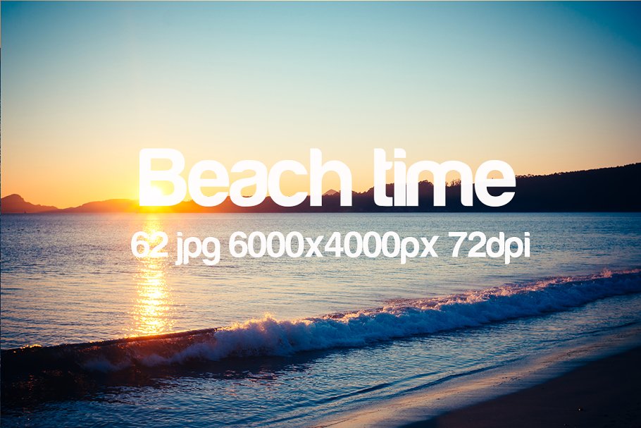 海边时光高清照片素材包 Beach time photo pack插图