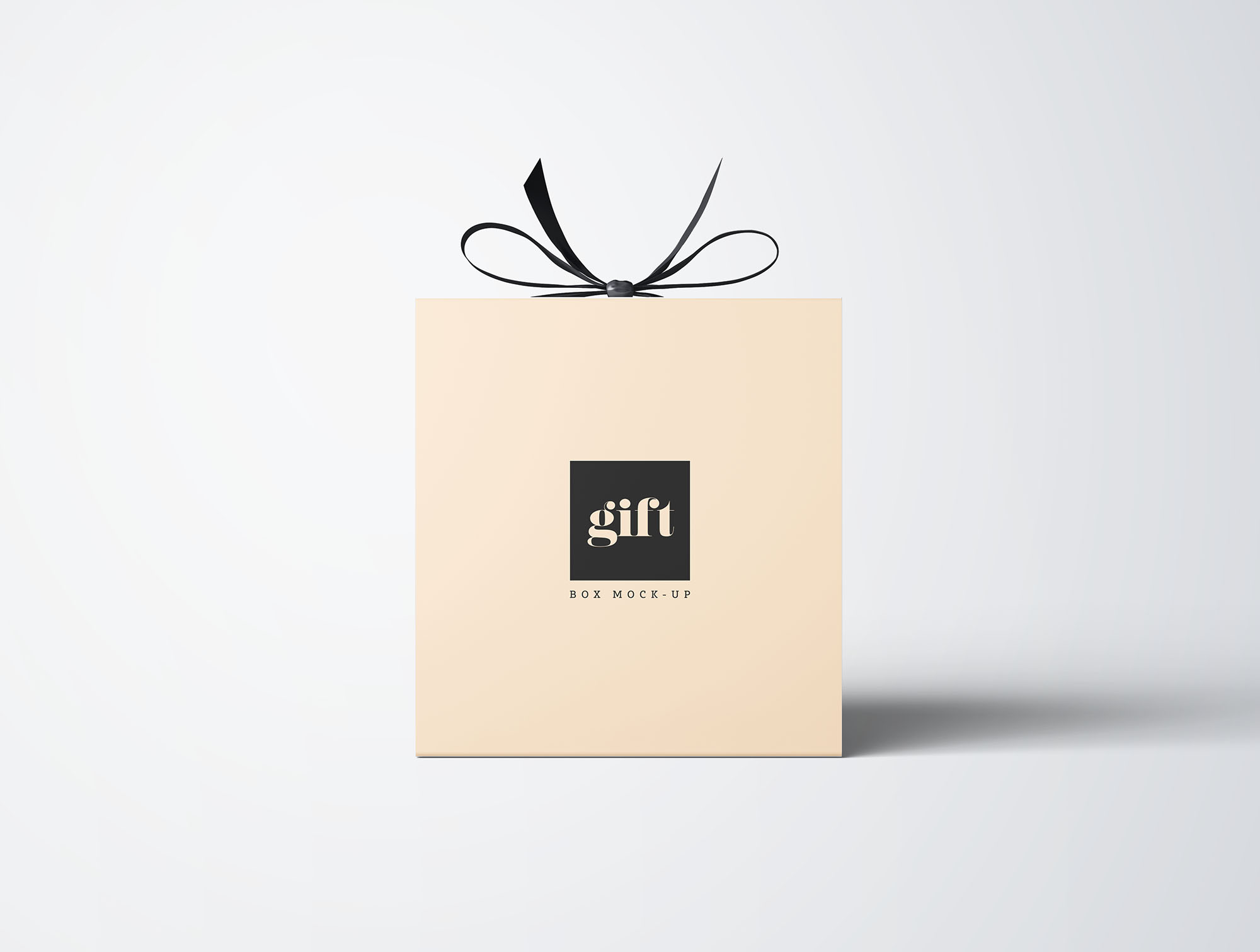 礼品包装盒设计效果图样机 Gift Box Mockup插图(2)