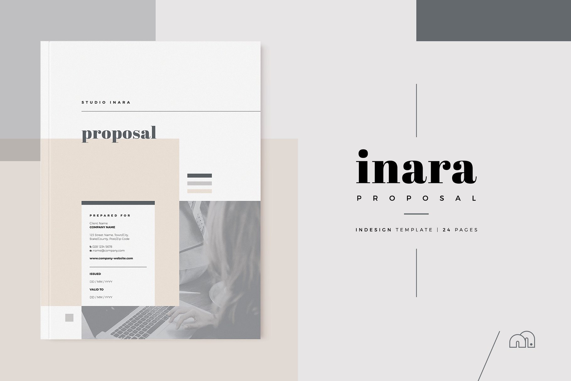 正式商务提案项目投标计划书设计模板 Proposal – Inara插图