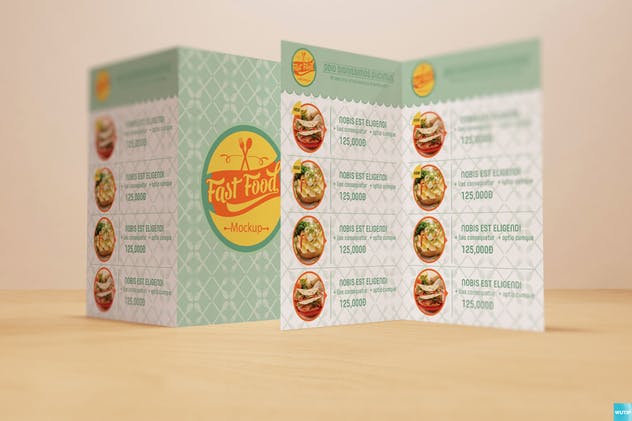 快餐店餐厅广告招牌商标样机 The Mockup Branding For Fast Food Outlets插图(10)