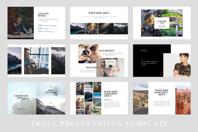 SWTO行业分析PPT幻灯片模板 Troll – Powerpoint Template插图(6)