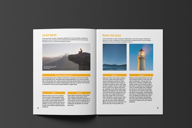 企业商务画册/目录样机 8.5×11 Brochure / Catalogue Mock-up插图(1)