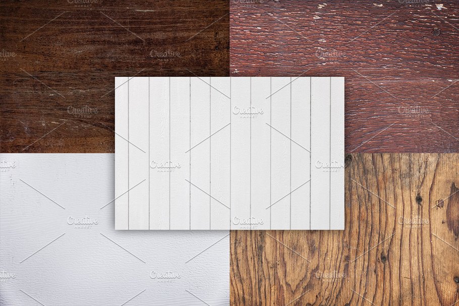 15款逼真真实木纹纹理合集4 Wood Textures Pack 4插图(1)
